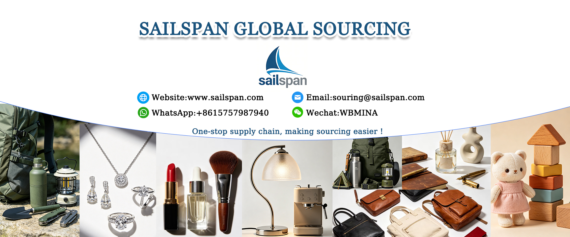 SailSpan Global Sourcing — contact details and product range